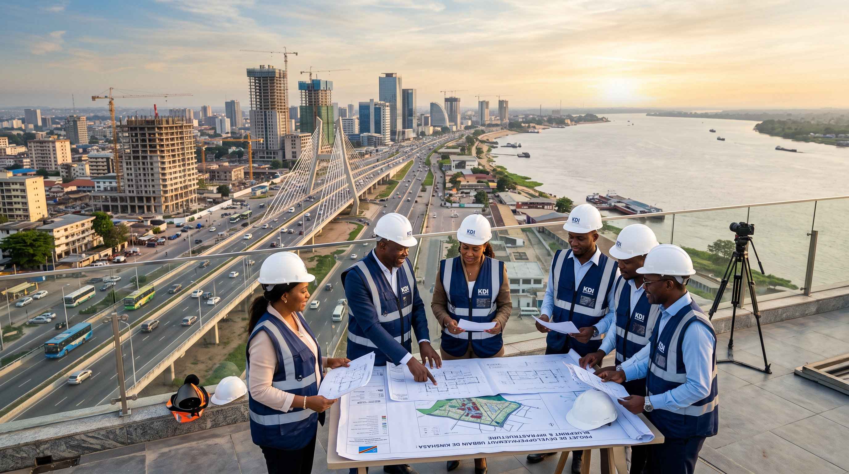 Grands travaux d'infrastructures modernes